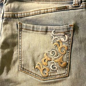 INC Denim Capris Regular Fit